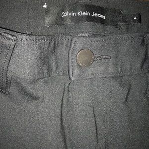 Black Calvin Klein jeggings size 4